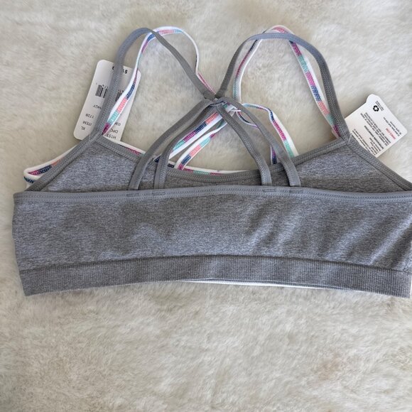 Hanes Comfort Strappy Back 2-pack Training Bras size XL - Picture 2 of 2